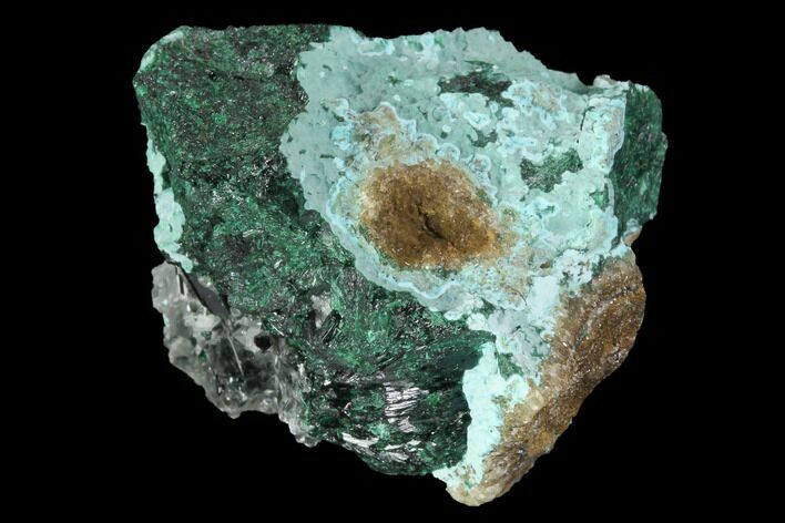 Atacamite, Chrysocolla & Selenite Association - Peru #98136